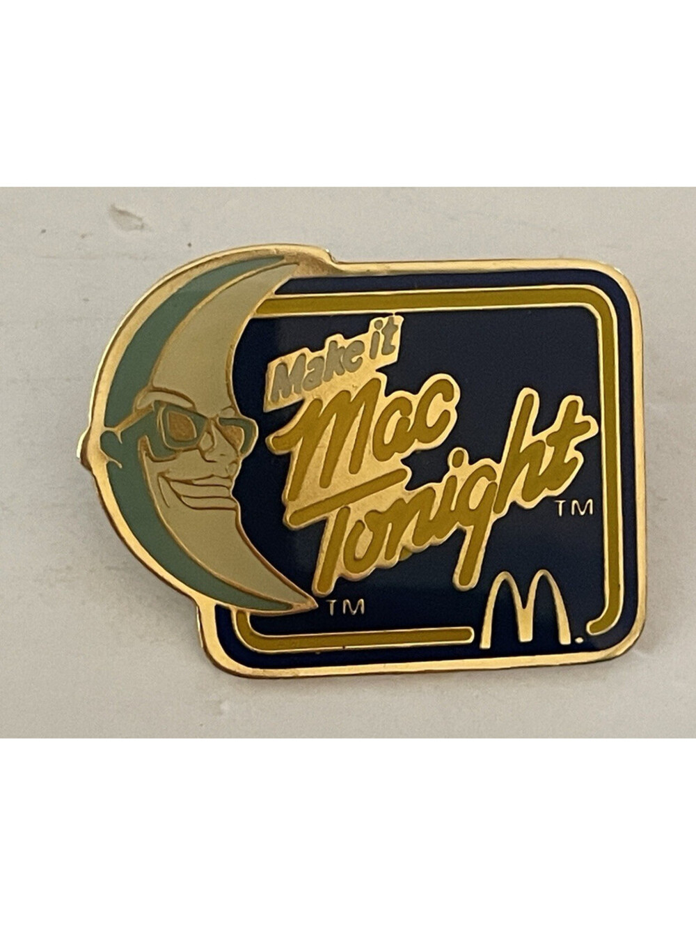 McDonald's Advertising Pin Lot Mac Tonight We Love Night People
